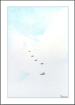 Haberts sous la neige