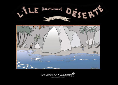 L'île relativement déserte