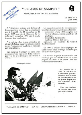 La lettre de Samivel